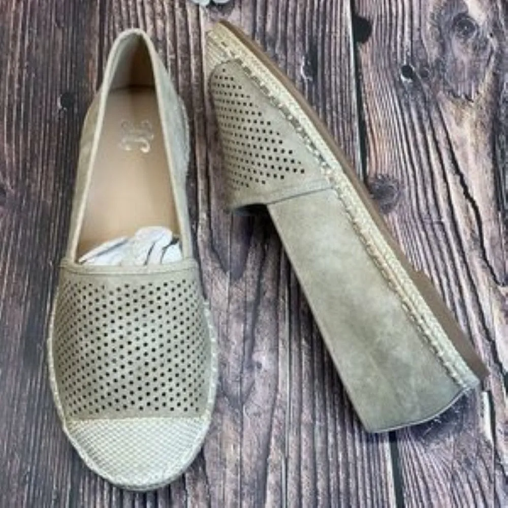 Journee Beige Rosela Espadrille Flats 8.5M