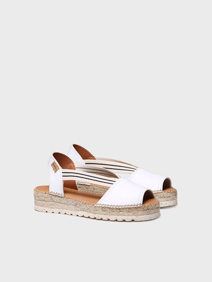 Jute platform sandal for women - ESTEL-SW