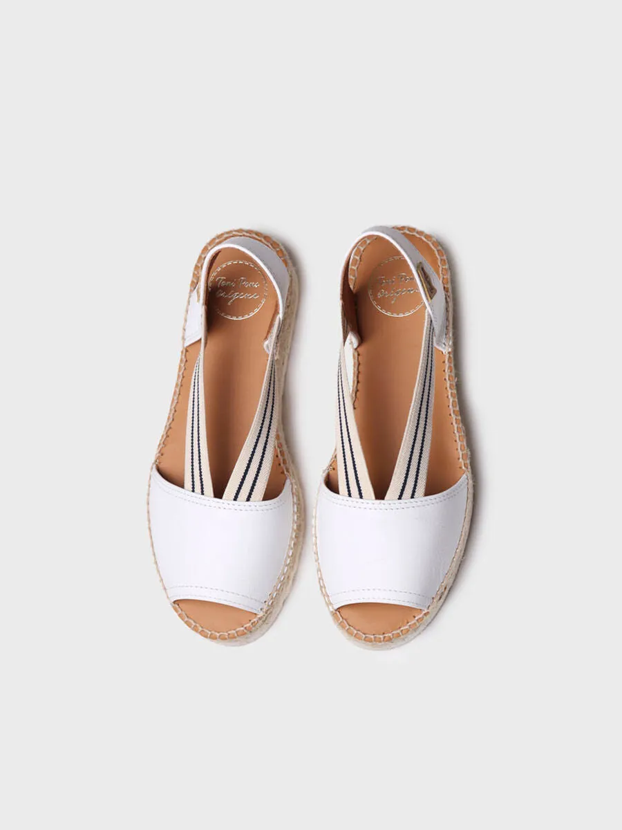 Jute platform sandal for women - ESTEL-SW