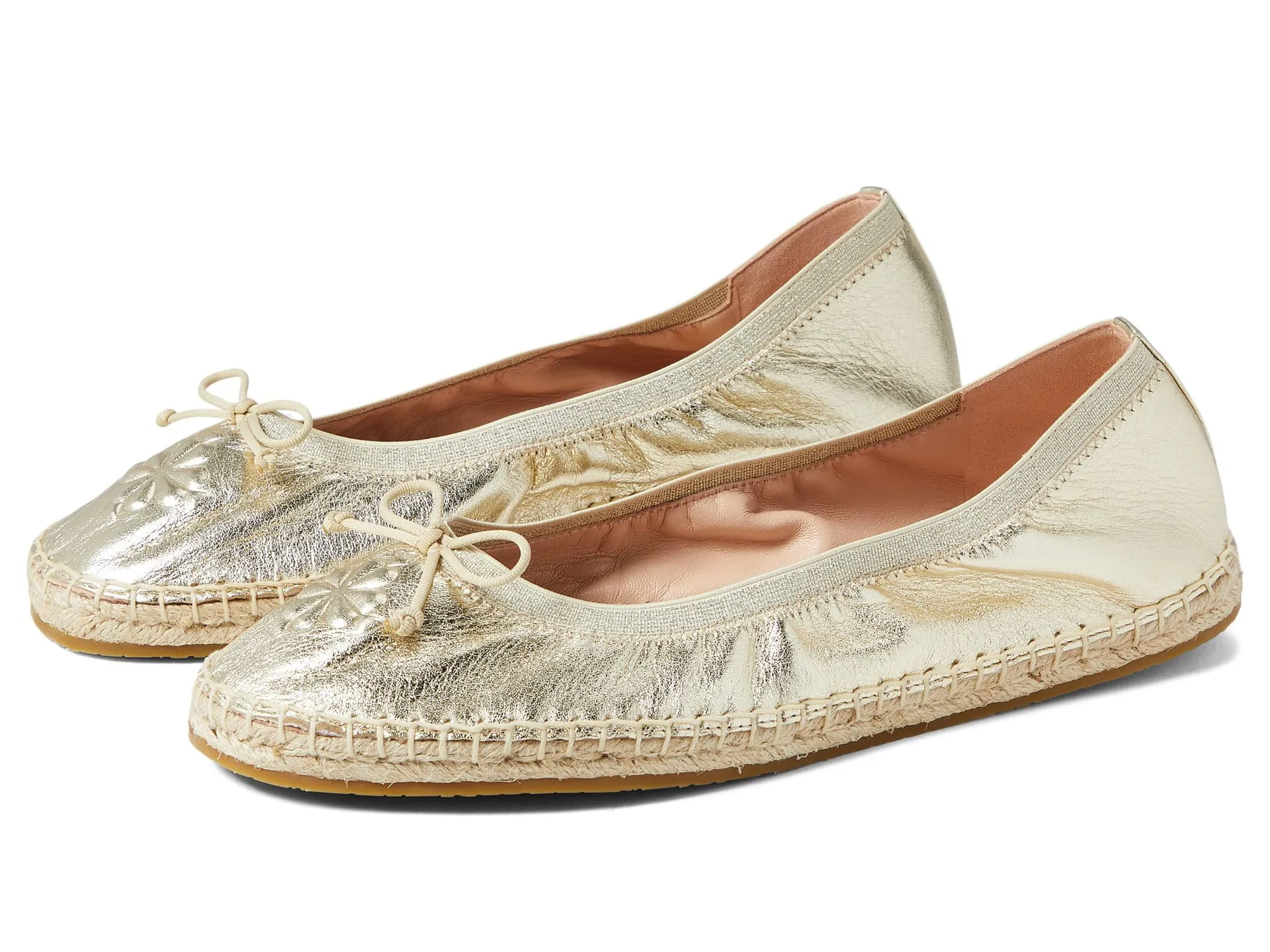 Kate Spade New York Clubhouse Espadrille Pale Gold 9 M