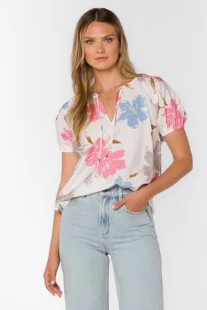 Katelyn Floral Splash Blouse