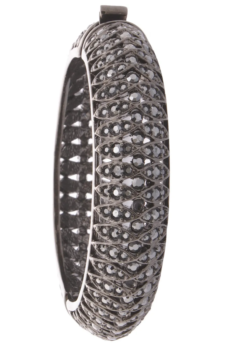 KENNETH JAY LANE JULIA Gunmetal and Argent Bracelet