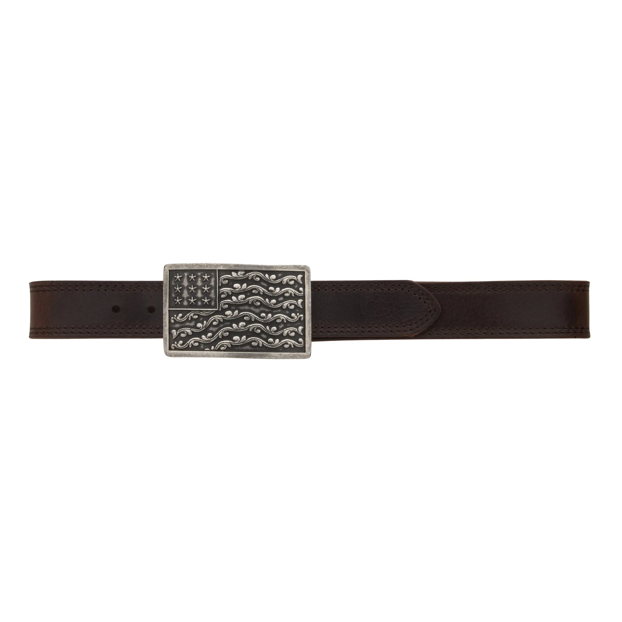 Kids’ 1 1/4" American Flag Buckle Belt