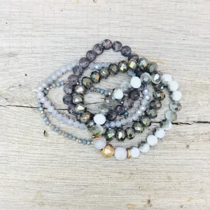 Kimberly Beaded Bracelet Stack