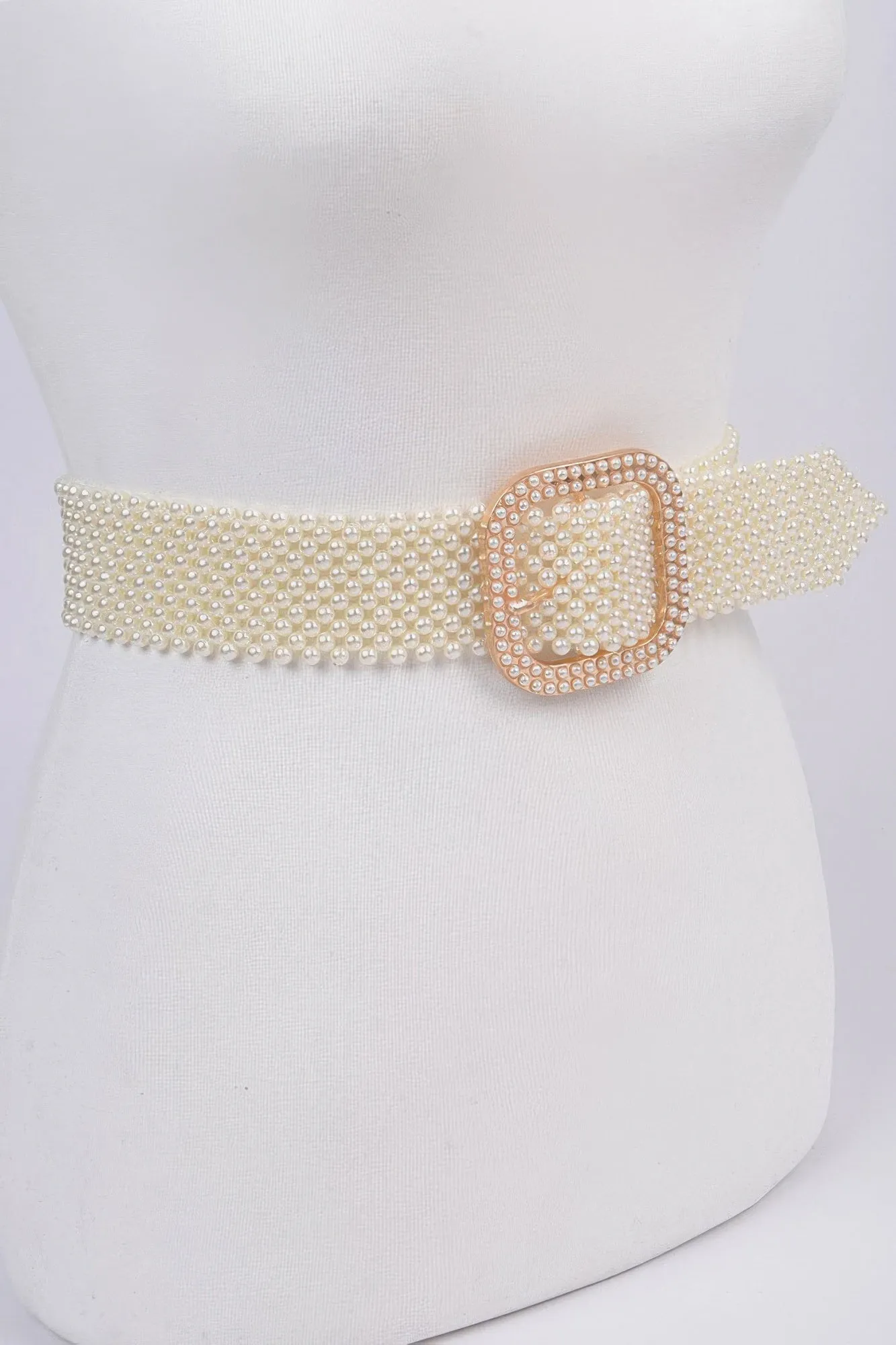 Knitted Pearl Belt
