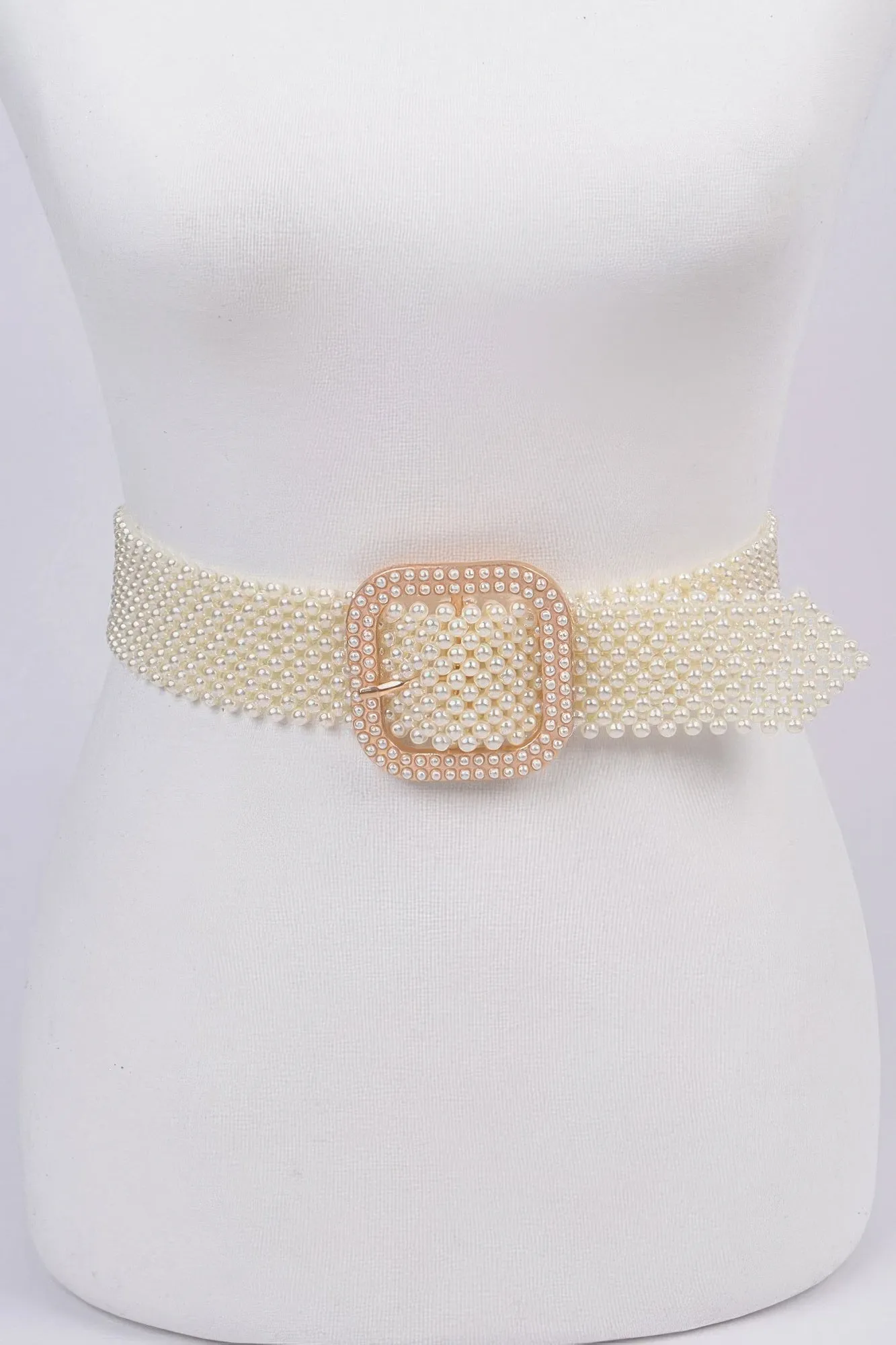 Knitted Pearl Belt