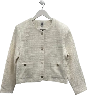 La Redoute Cream Boucle Blazer UK 12
