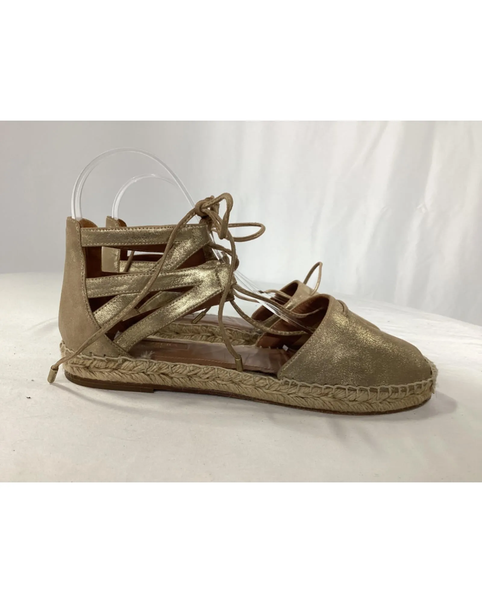 LaceUp Espadrille Sandals