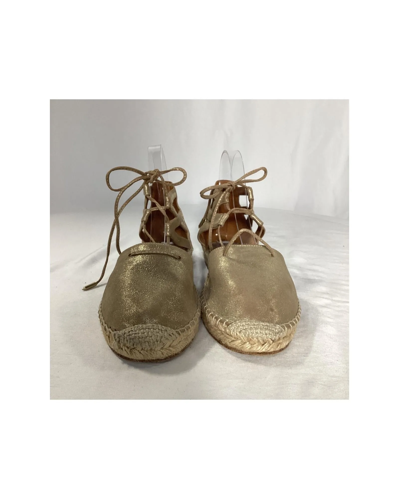 LaceUp Espadrille Sandals