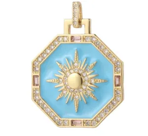 Large Medallion Charm