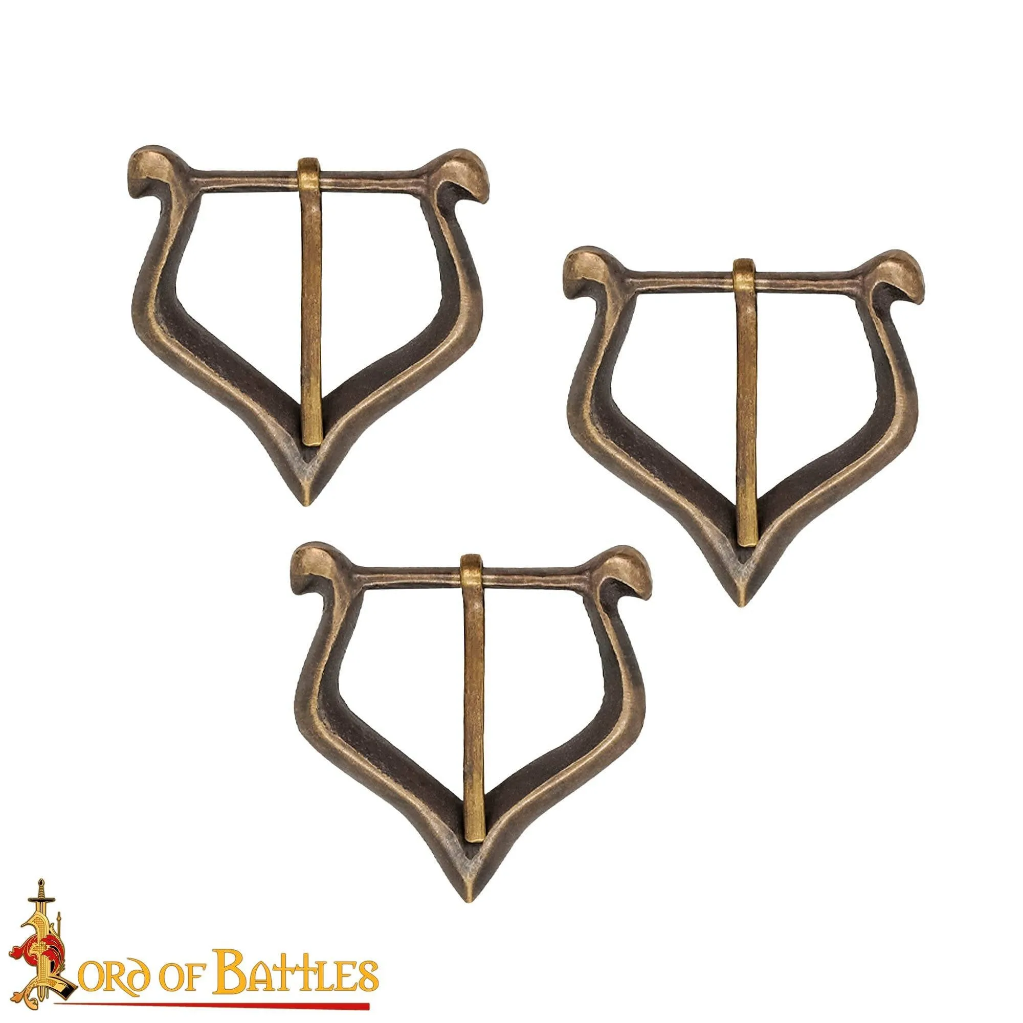 Late Medieval Buckle with an antique bronze finish
