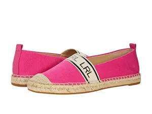 Lauren Ralph Lauren Caylee Bright Pink Canvas/Webbing 6 B (M)