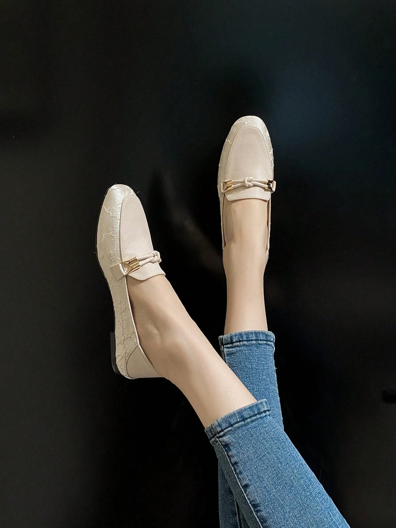 Lazy Slip-On Penny Flat Loafers