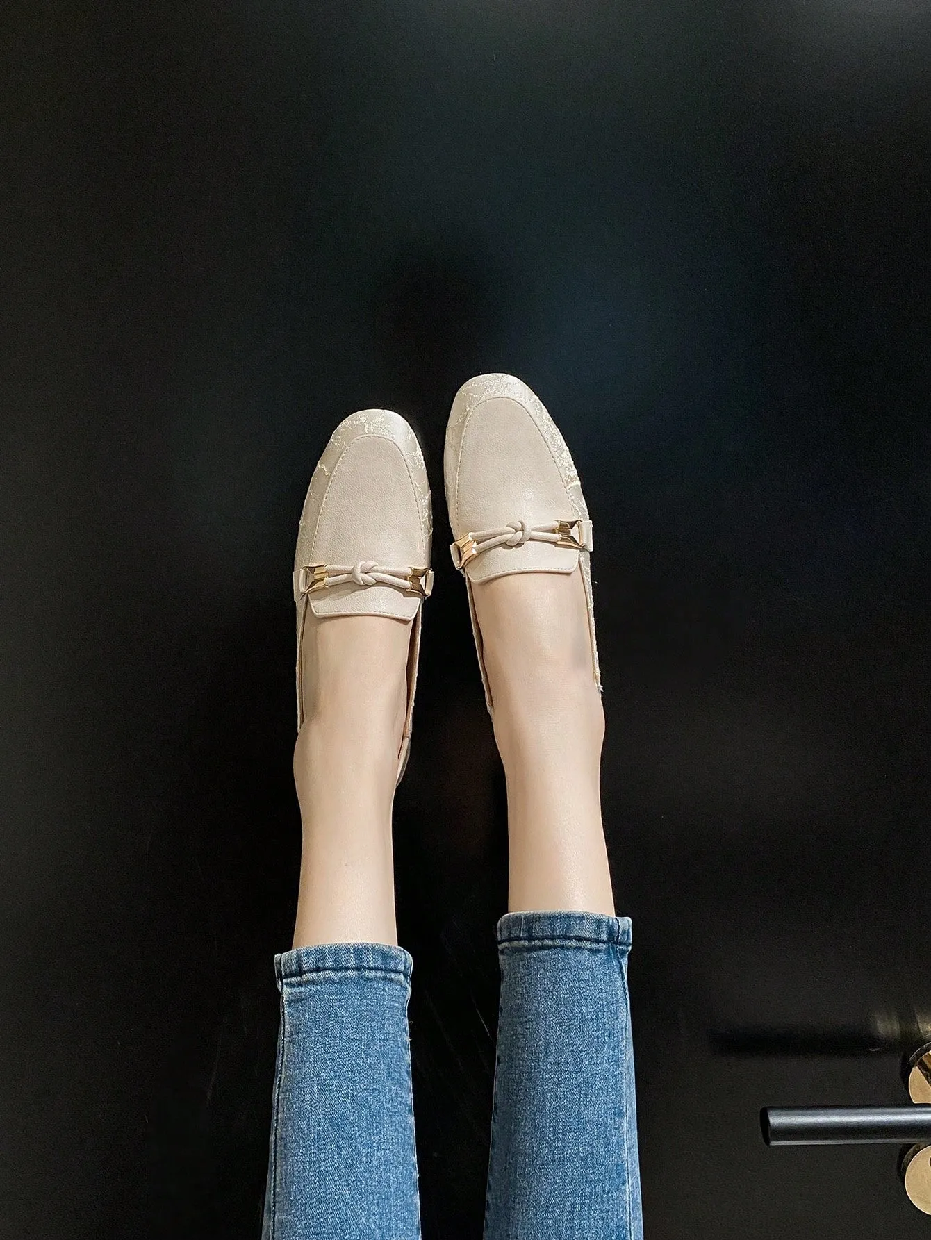 Lazy Slip-On Penny Flat Loafers