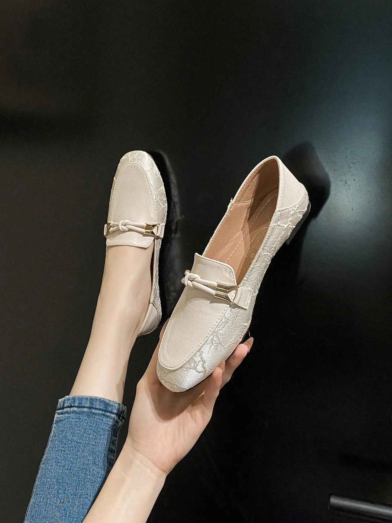 Lazy Slip-On Penny Flat Loafers