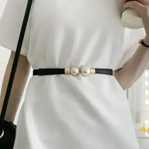 Leather Soft Dress Belt Wide Corset Cummerbunds Strap