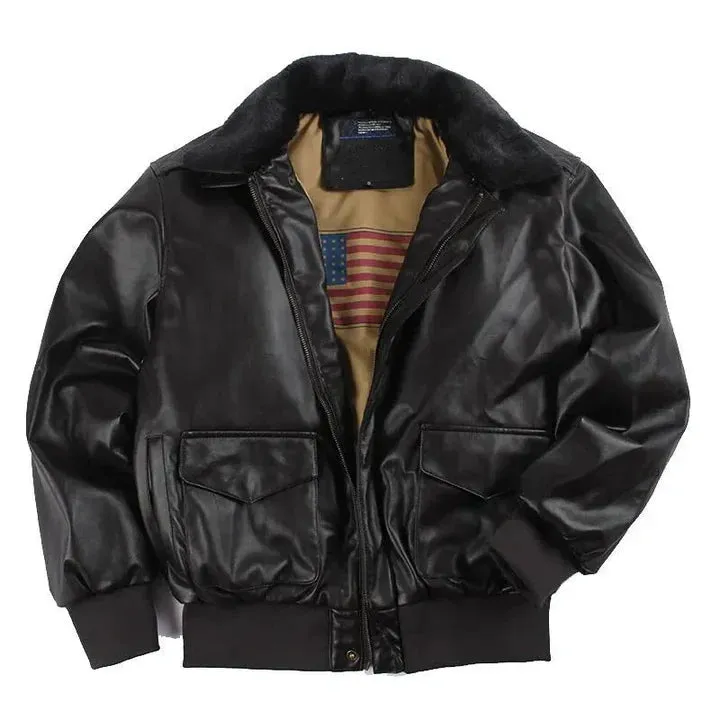 Lester Winter Vintage Leader Motorcycle Jacket