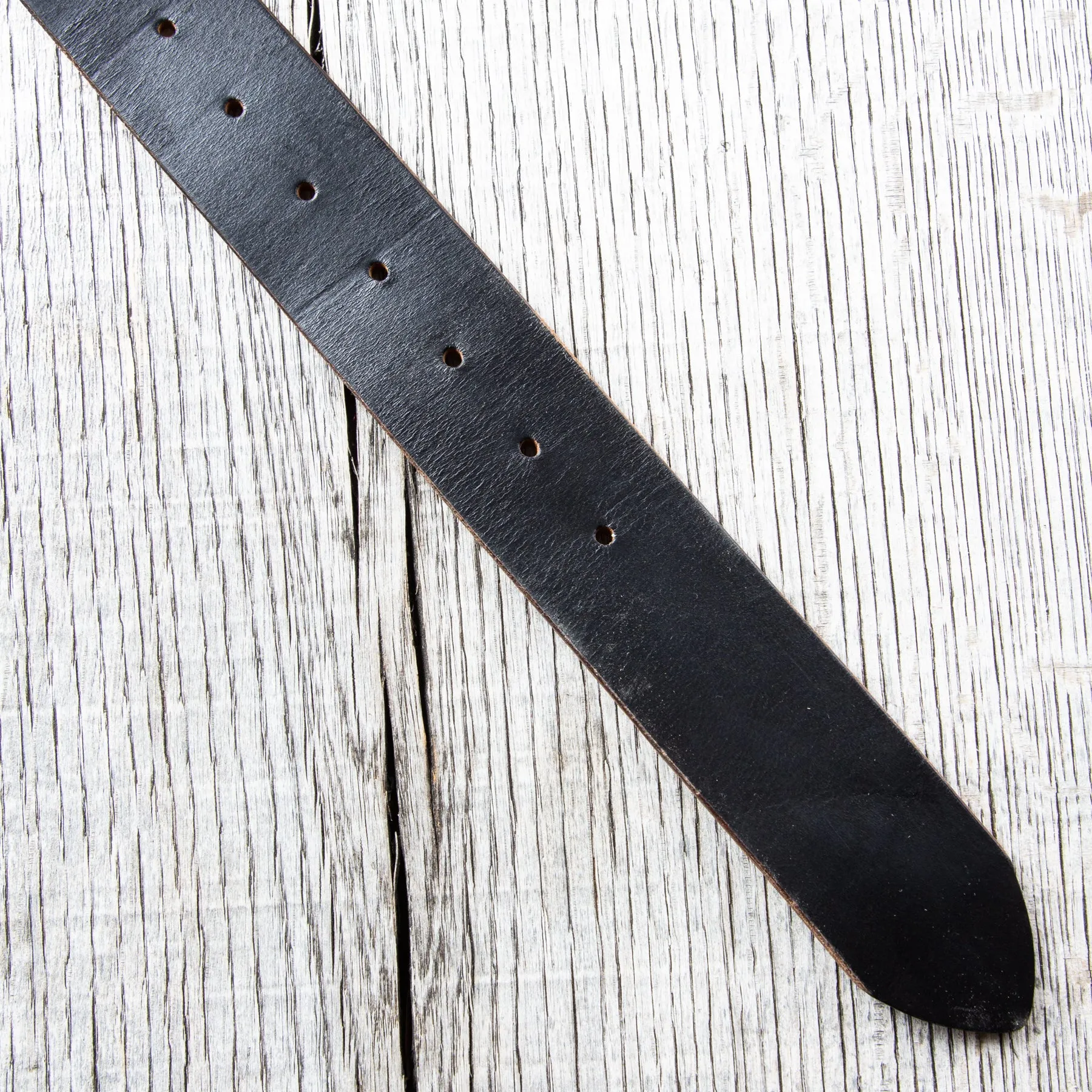 Lone Wolf Leathers Studded Belt Brass Buckle