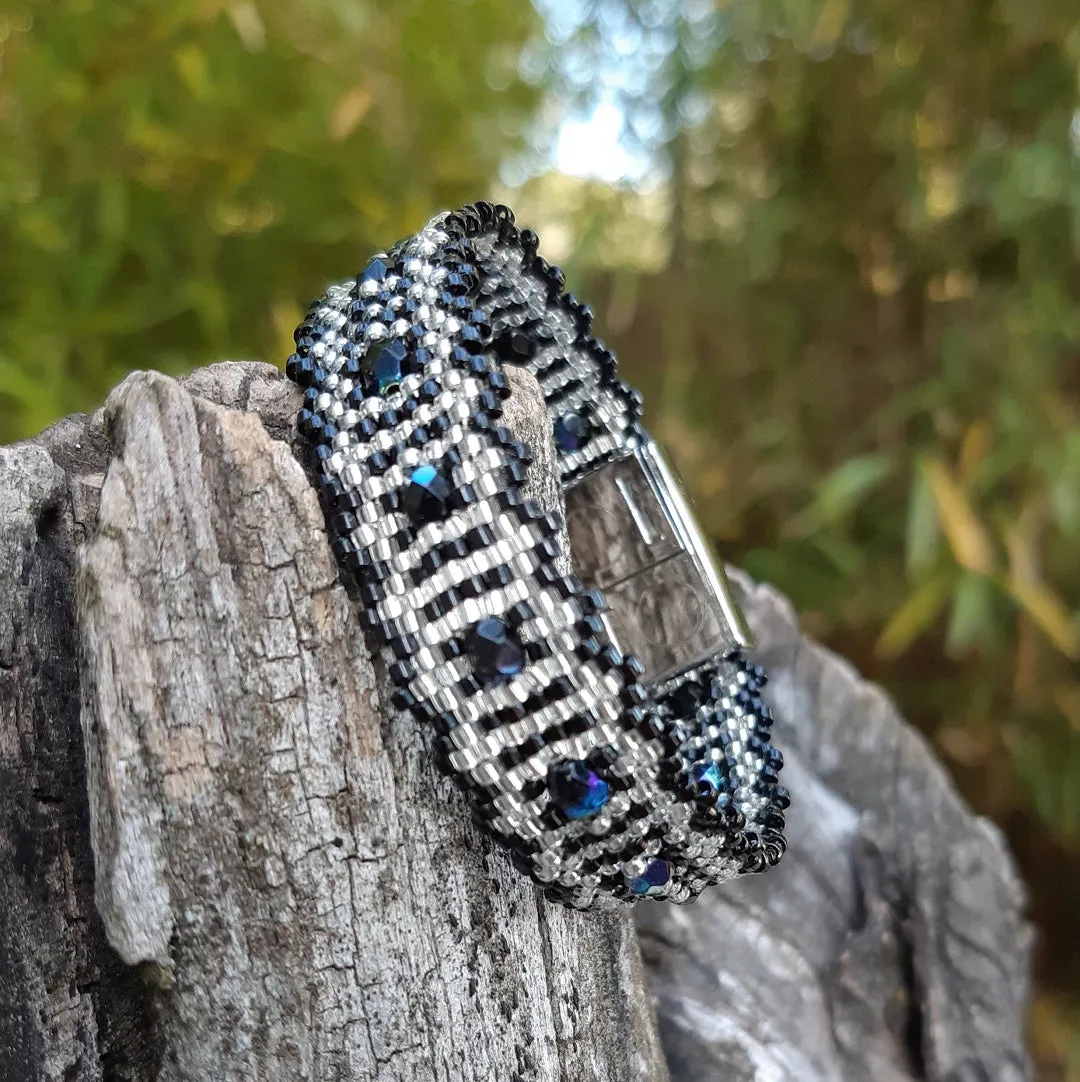 Loom Pattern - Bracelet ZEBRE