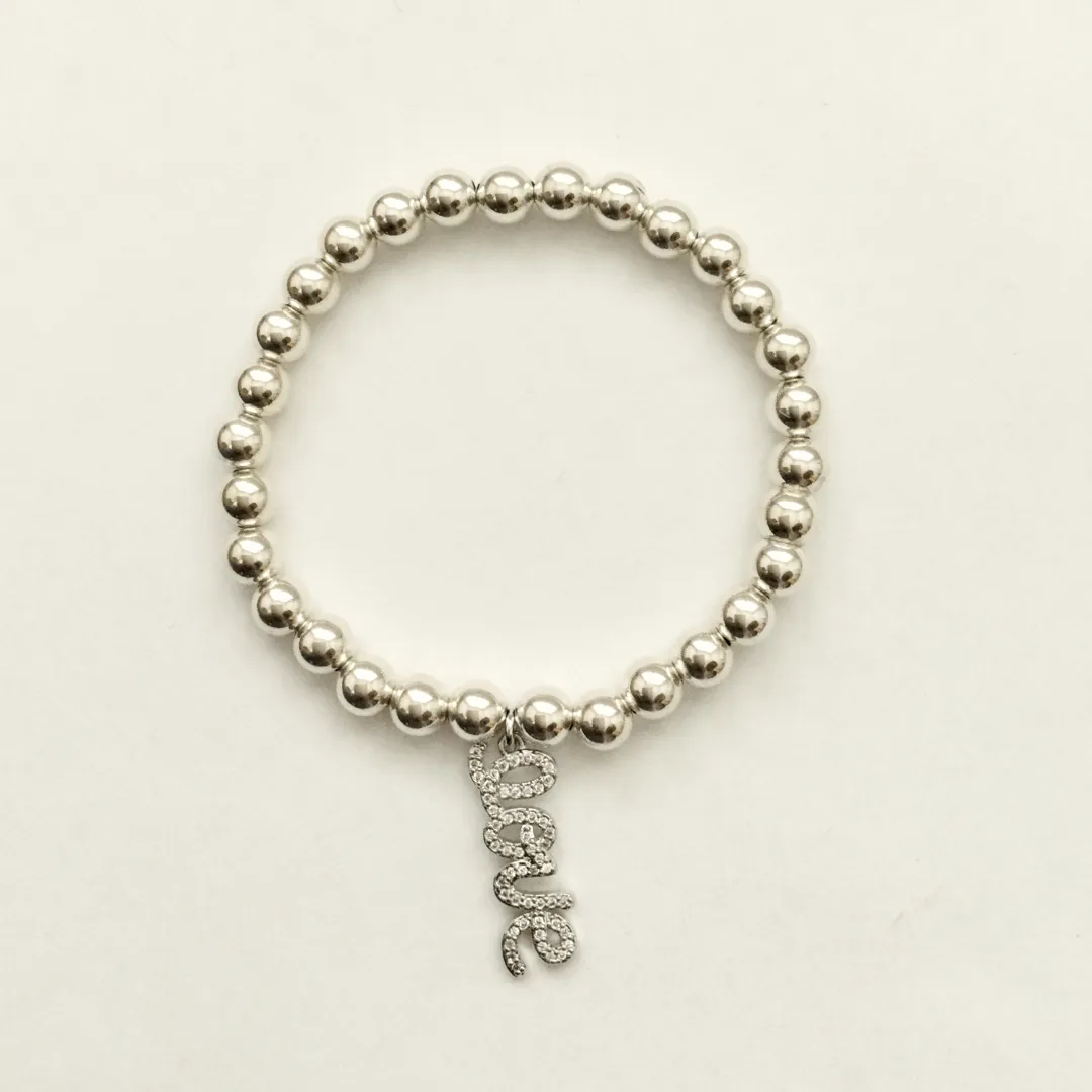LOVE Ball Bracelet