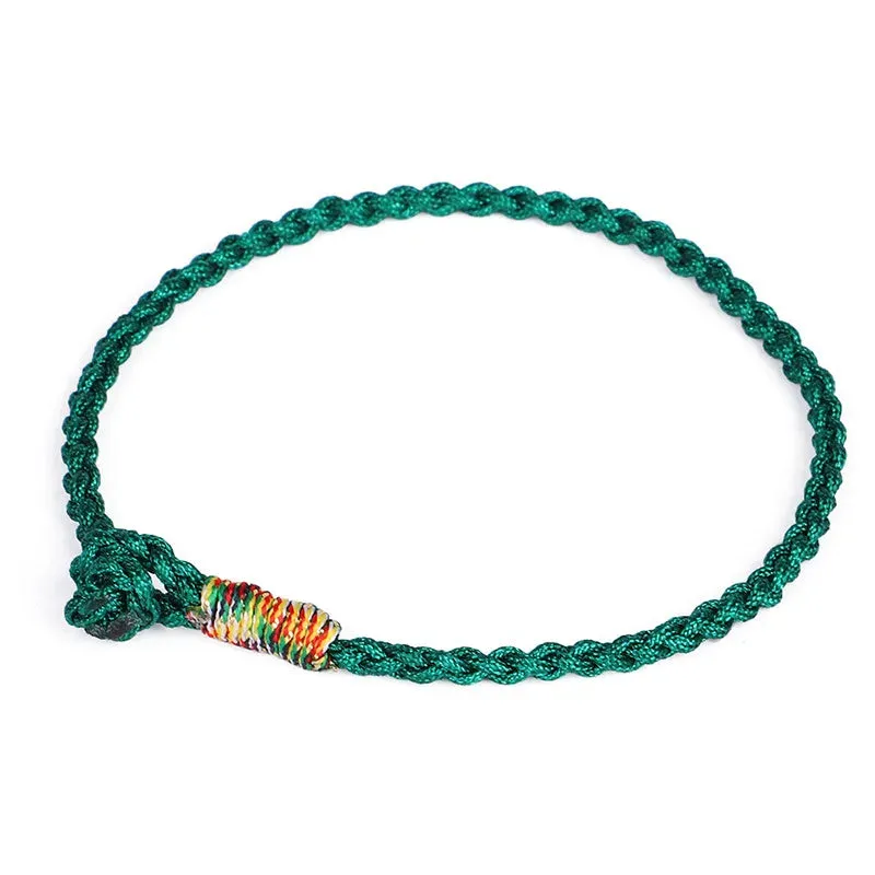 Lucky Charm Knot Rope Bracelets
