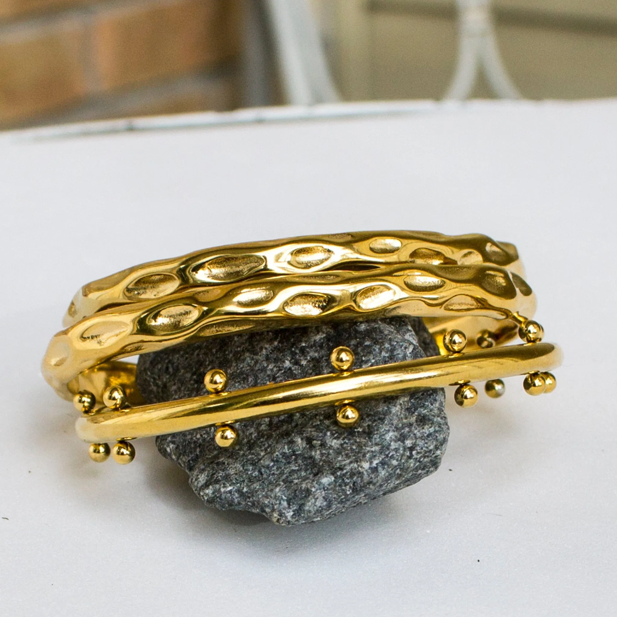 Lumi'ere Open Bracelets
