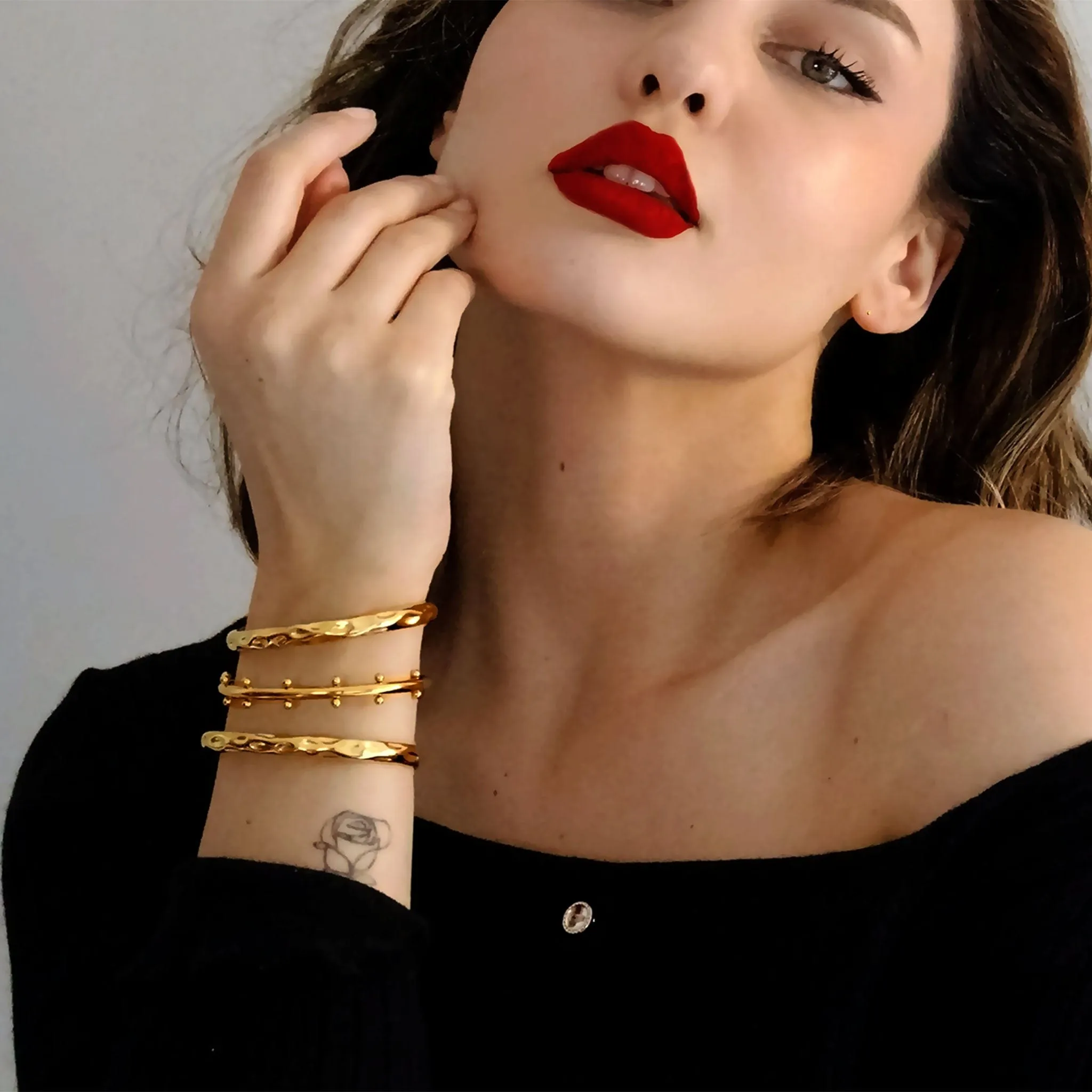 Lumi'ere Open Bracelets