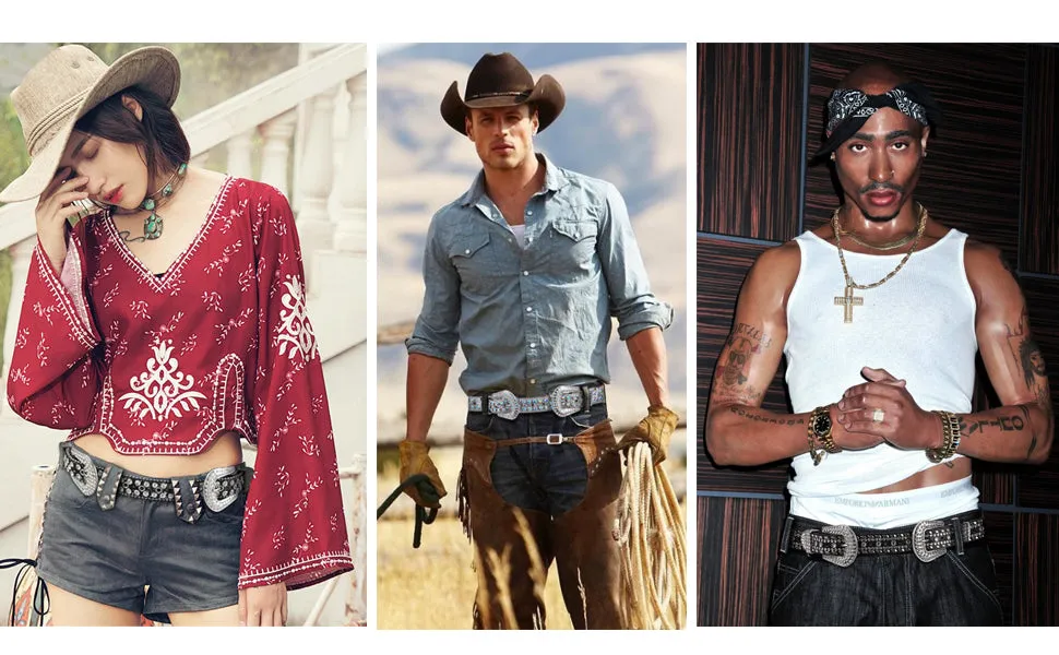 Luxury Crystal Skull designer  Diamond Studded Rhinestone Belts Western Sparkle Leather Men Women Belt