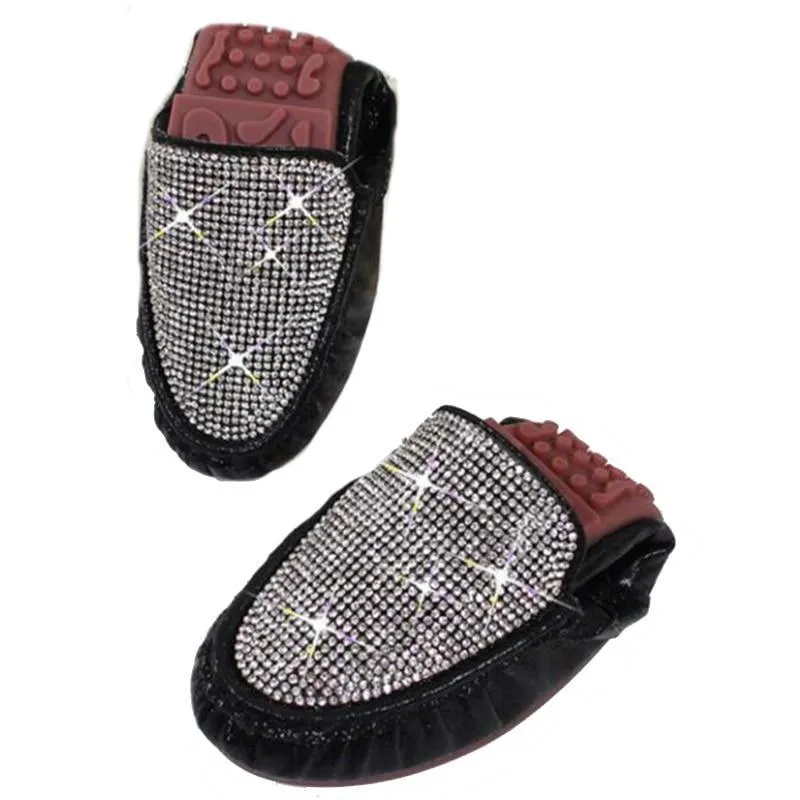 Luxury Rhinestone Women Shoes Fashion Sequin Women Loafers