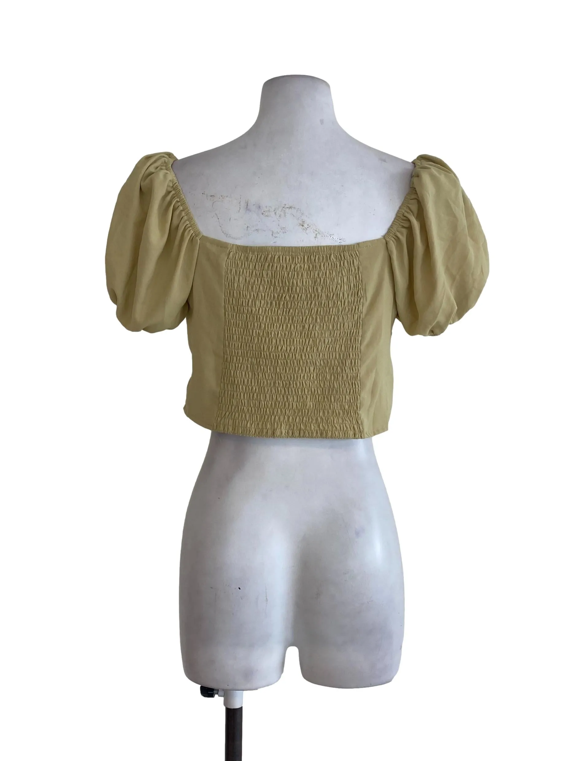 Macaroon Crop Top