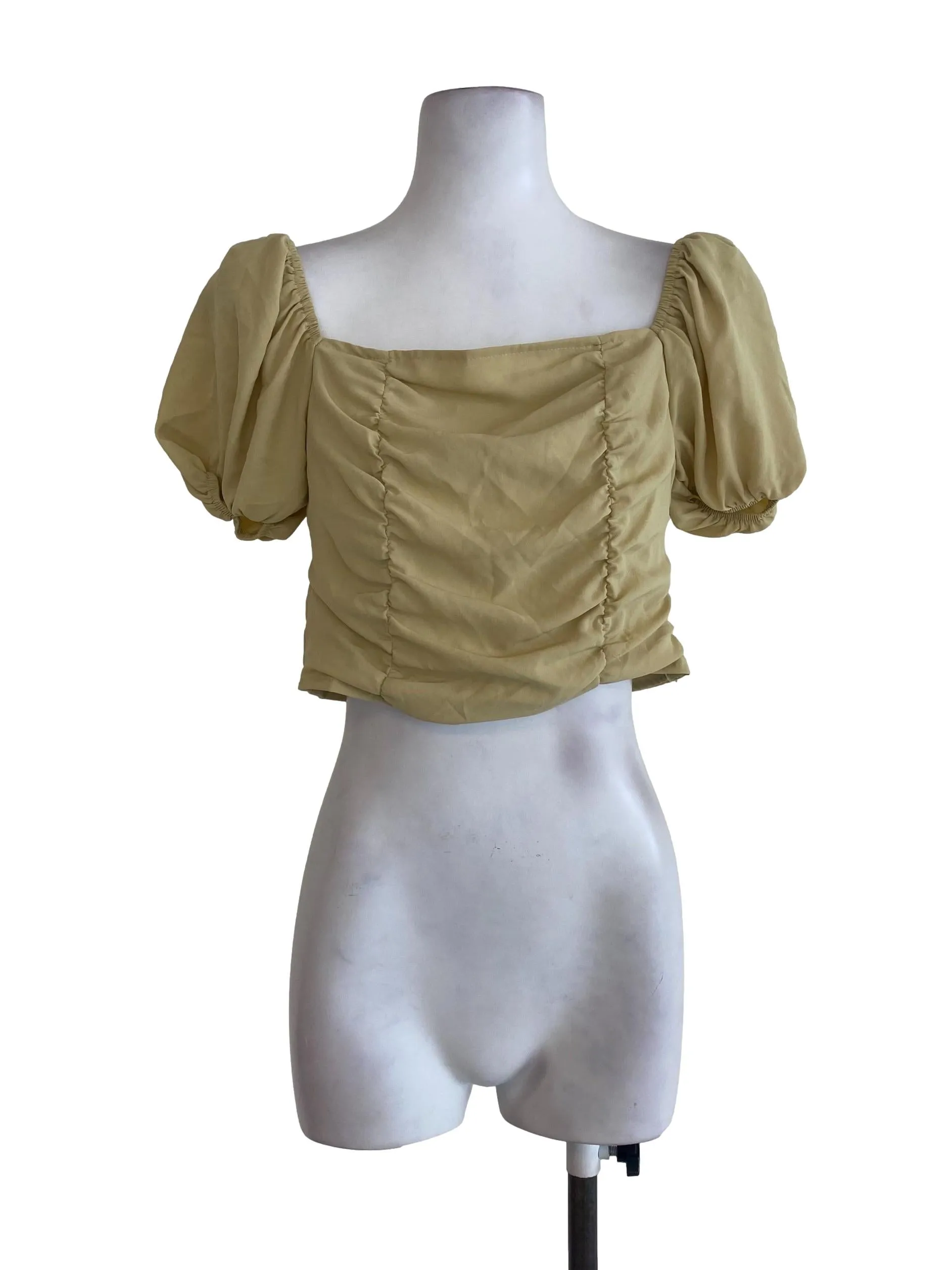 Macaroon Crop Top