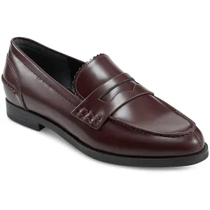 Marc Fisher LTD Women's Milton Moccasin, Dark Red Leather, 7.5