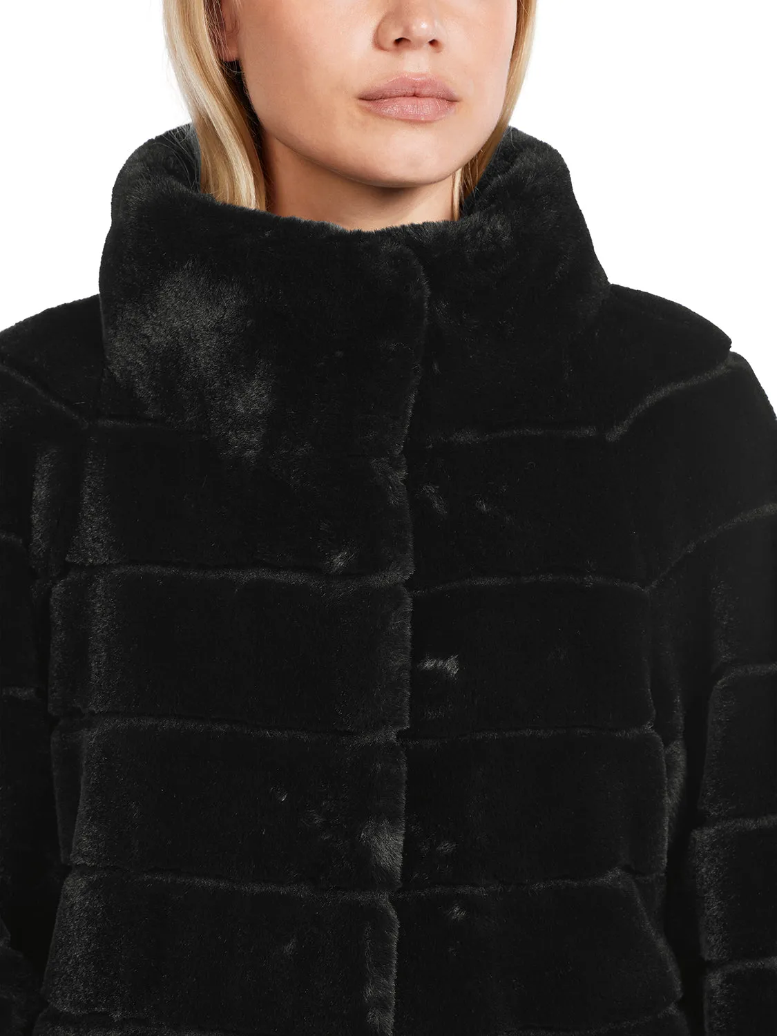MarcCain Fifties Style Fun Fur Jacket VC 12.10 W65