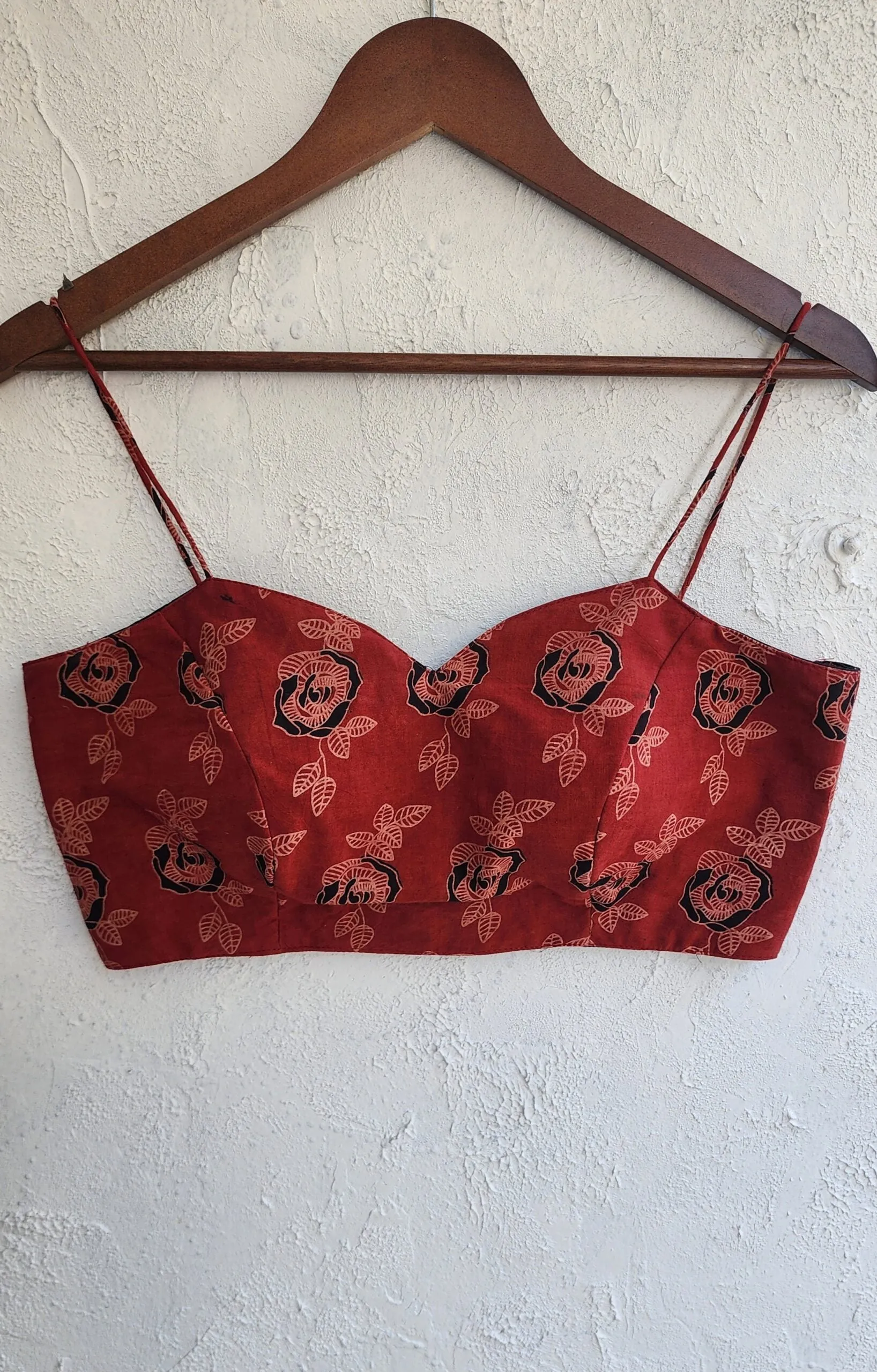 Maroon Gulab Blouse