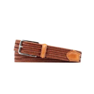 Martin Dingman Lexington Leather and Elastic Belt