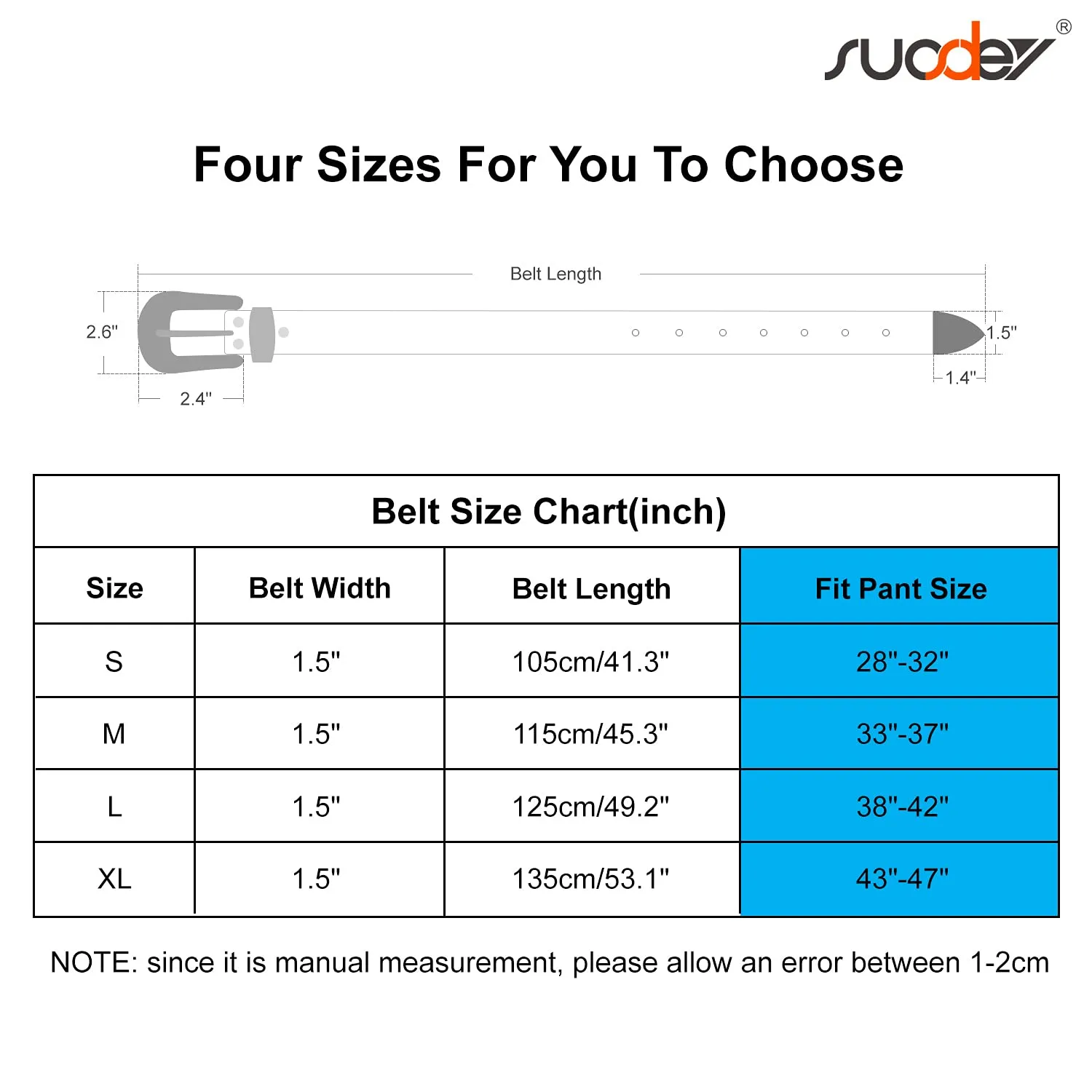 Men Women Fashion Rhinestone Belt SUOSDEY Western Cowgirl Bling Studded Design Leather Diamond Belt for Jeans Dress