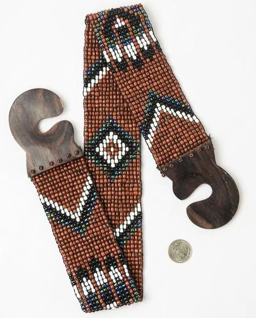 MENA BEADED BELT