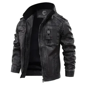 Men's Alexander Premium Leather Motorcycle Jacket