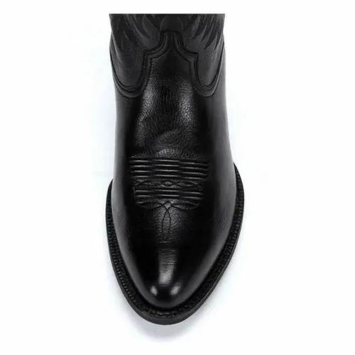 MENS ARIAT BLACK HERITAGE WESTERN COWBOY BOOT 10002218