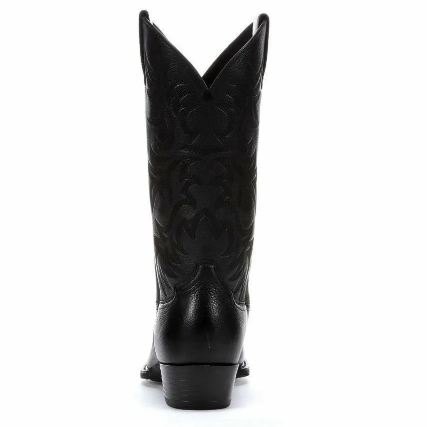 MENS ARIAT BLACK HERITAGE WESTERN COWBOY BOOT 10002218