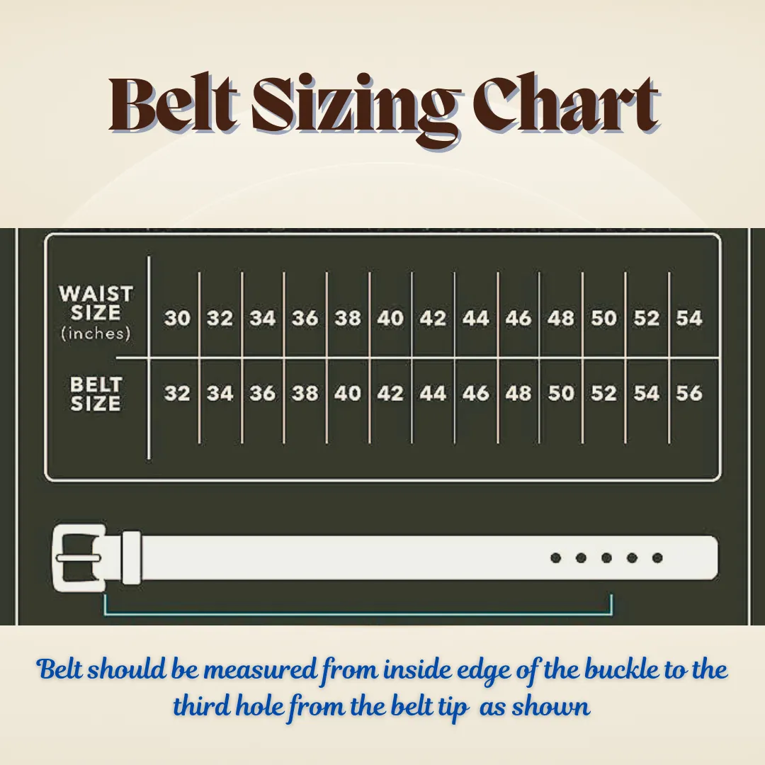 Mens Leather Belt 35mm Alexa