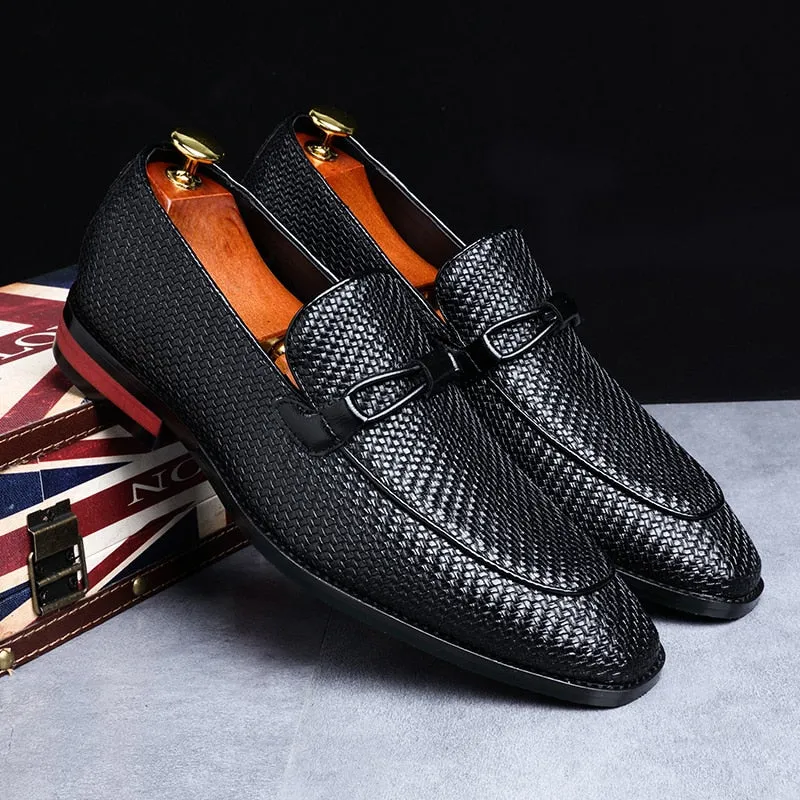 Men's Oxford Slip On Loafers Up To Size 13