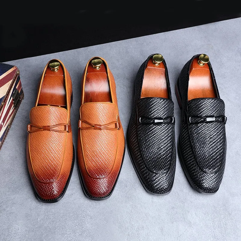 Men's Oxford Slip On Loafers Up To Size 13