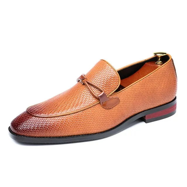 Men's Oxford Slip On Loafers Up To Size 13