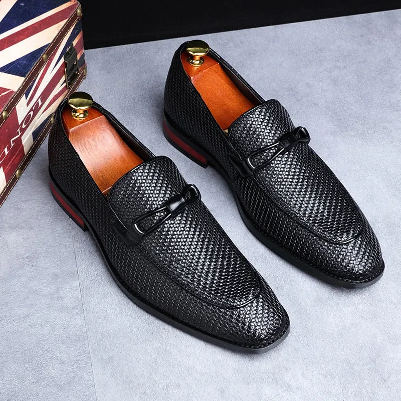 Men's Oxford Slip On Loafers Up To Size 13
