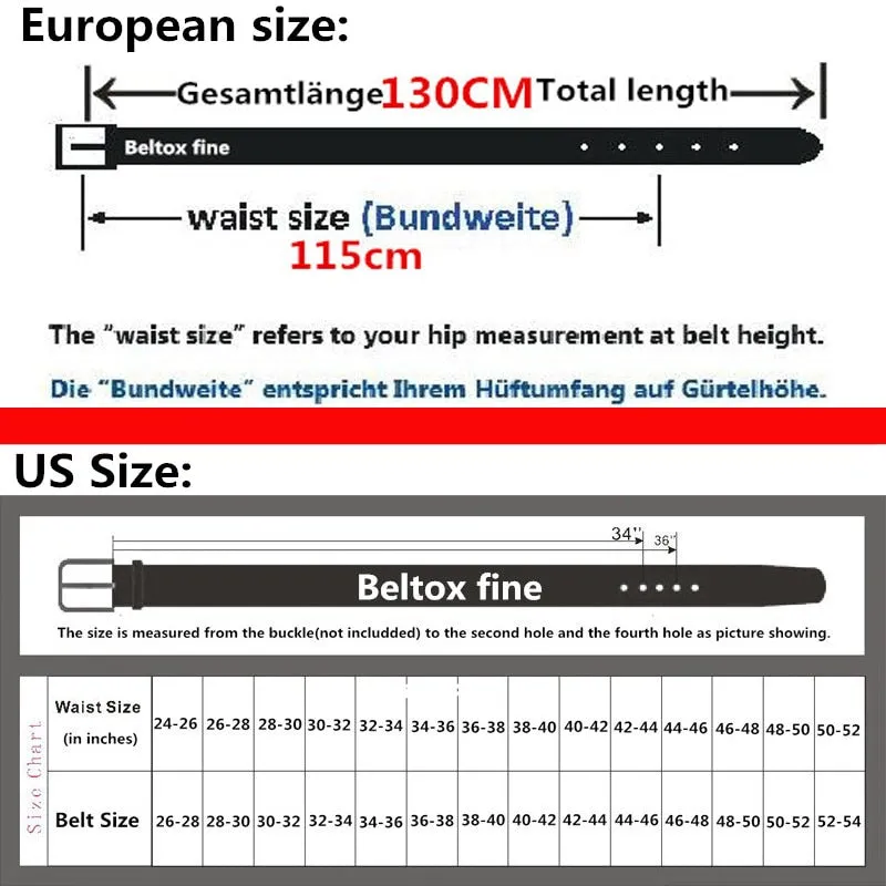 Men's Reversible Leather Belt