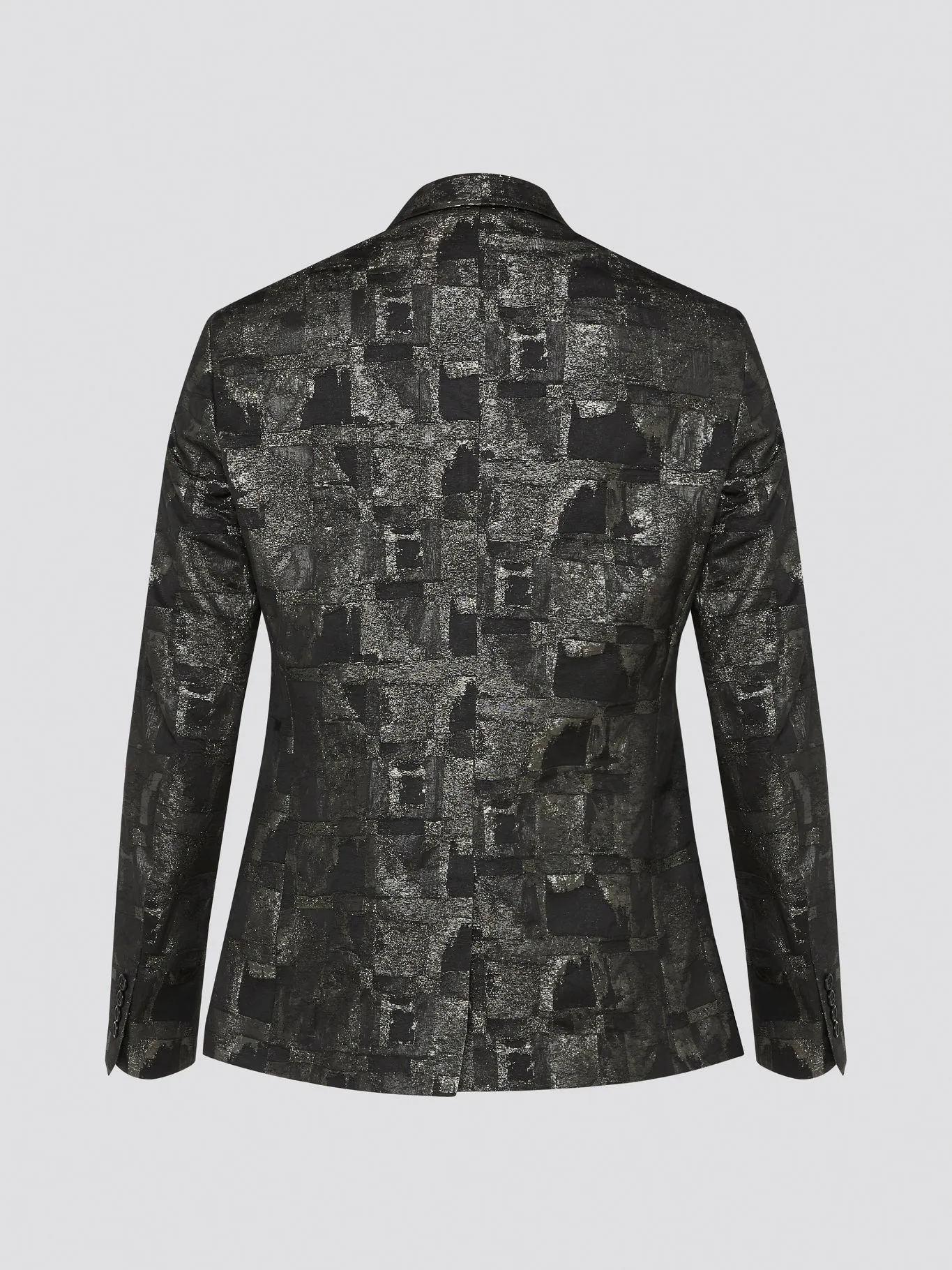 Metallic Double Breasted Blazer