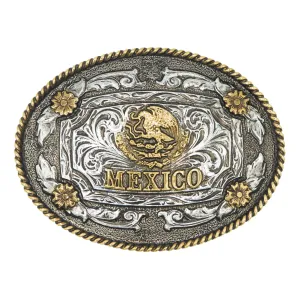 Mexico — Oval Rope Edge Buckle