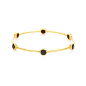 Milano 6 Stone Bangles assorted colors