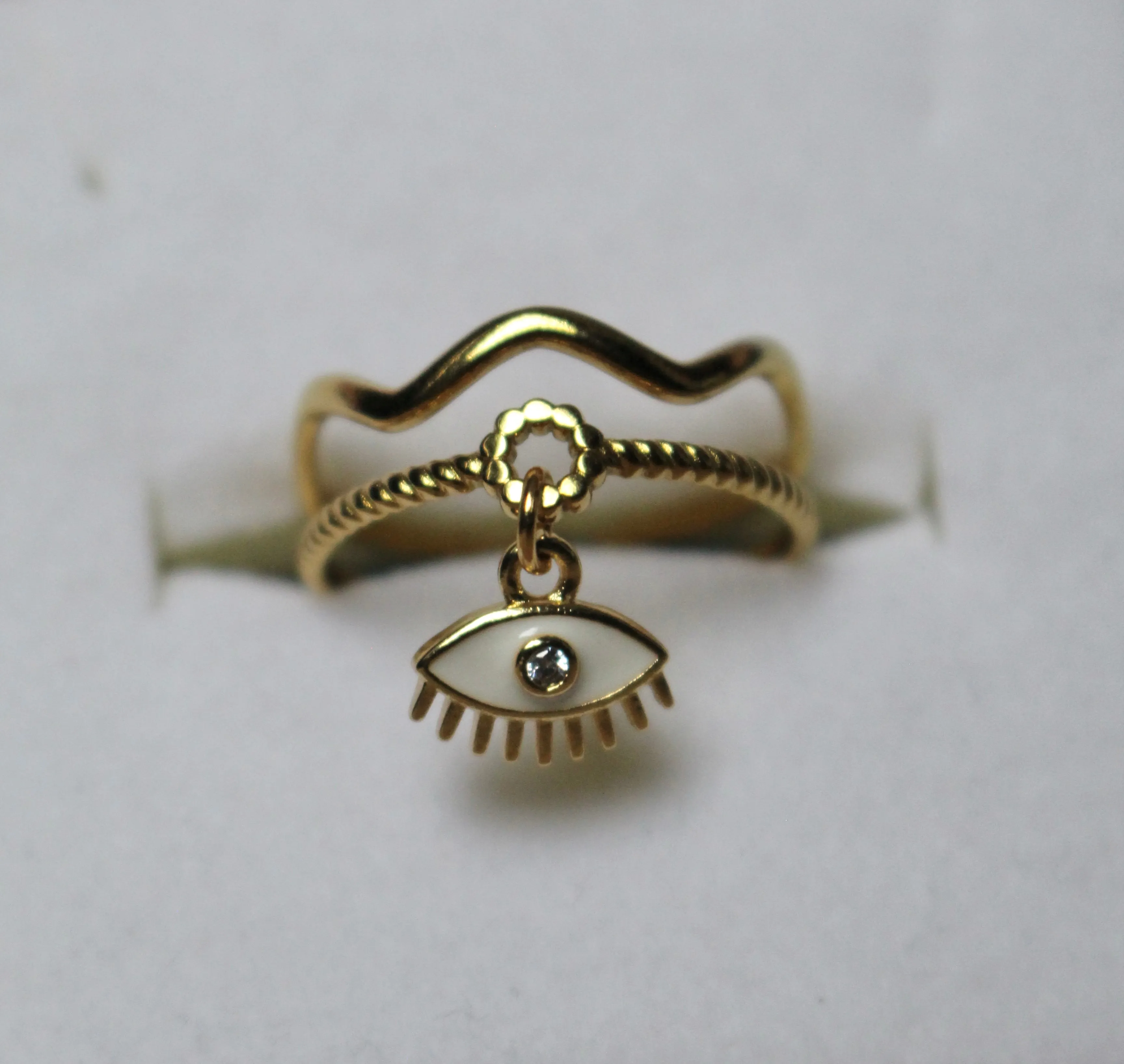 Mini Eye with Lashes Charm